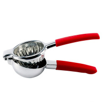 Fruit & Vegetable Tools Big Size Lime Squeezer Citrus Press With Red Silicone Stainless Steel Manual Lemon Squeezer